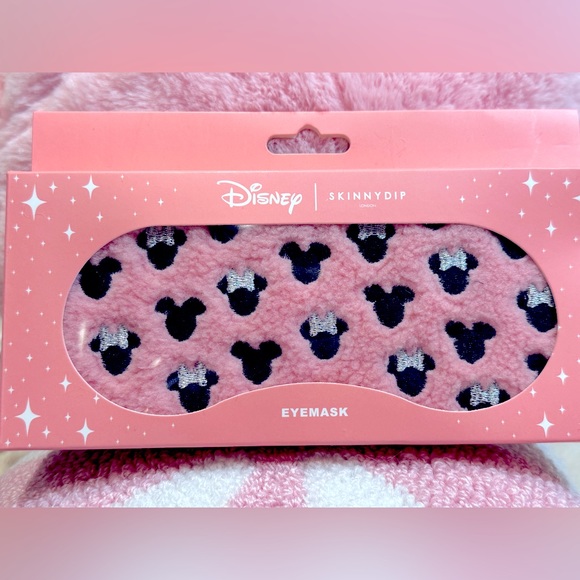 NEW Disney Minnie Sherpa Sleep Mask - Picture 1 of 3